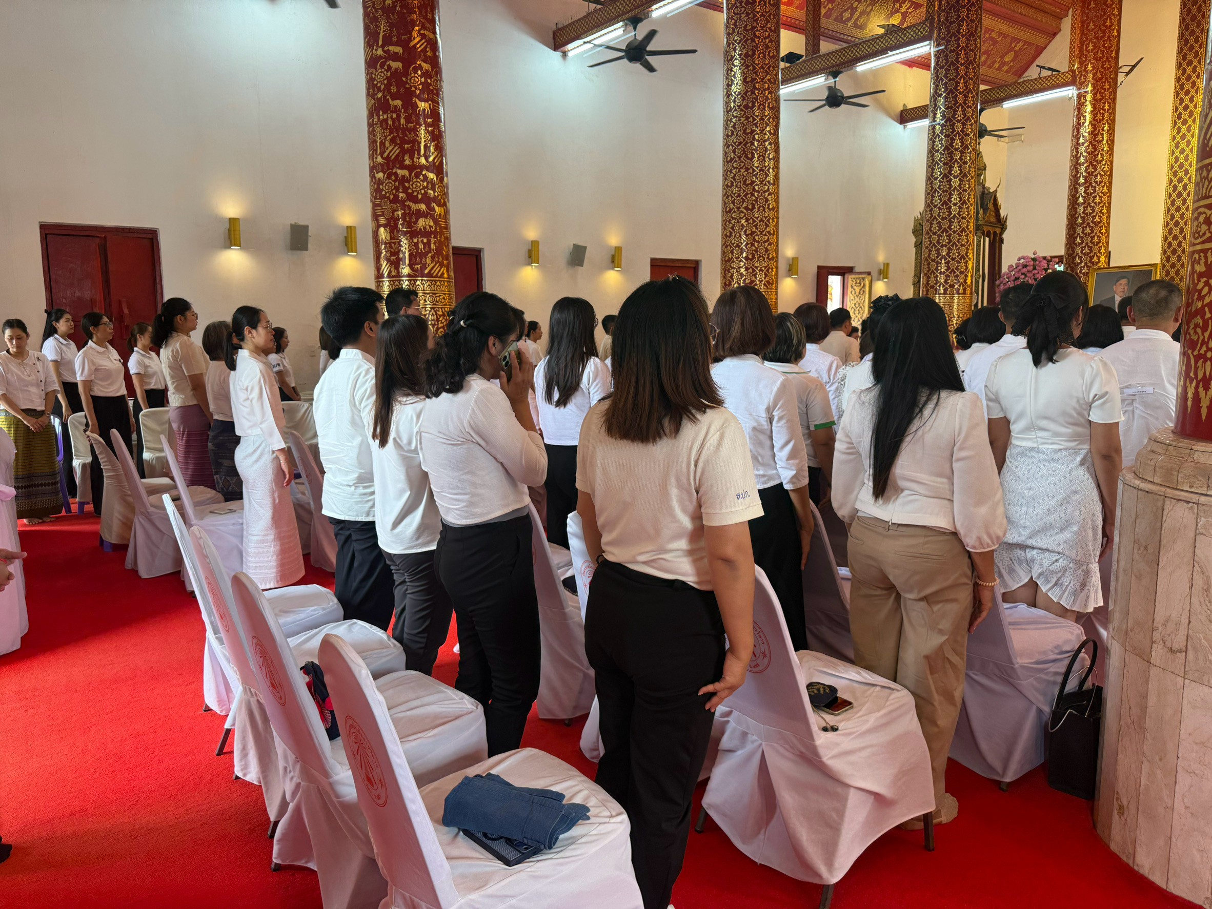 title - ส.ป.ก.แพร่  เข้าร่วมพิธีเจริญพระพุทธมนต์ เจริญจิตภาวนาและกิจกรรมร่วมพลังสร้างสัปปายะสู่วัดด้วย วิถี 5ส